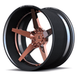 carbon fiber wheels lamborghini fitment with ultra lightweight forged carbon structure RCF-12