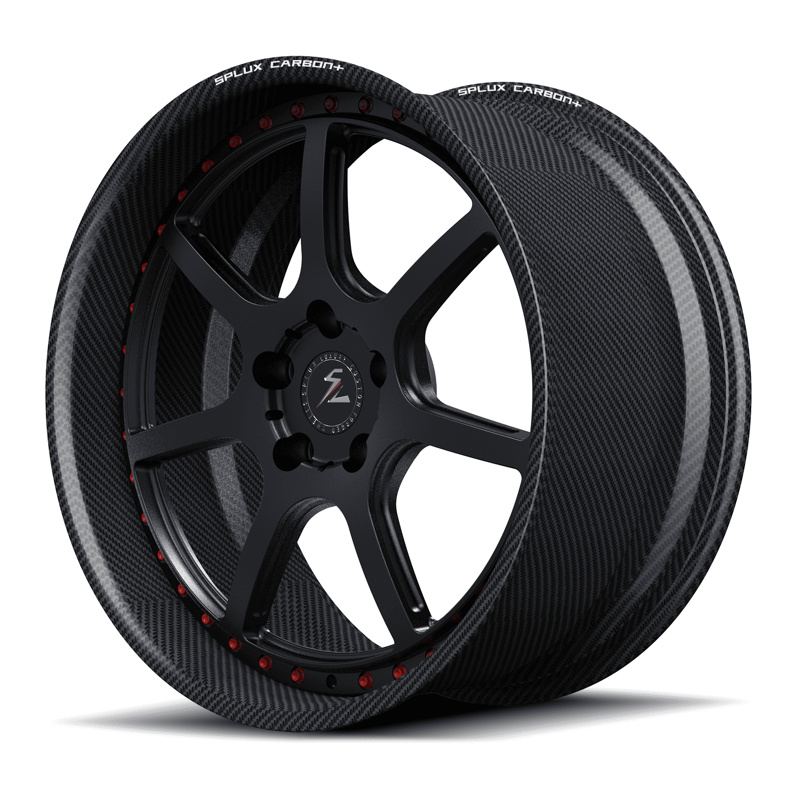 RCF-14 matte black forged wheels for M4 - lightweight 2-piece rims