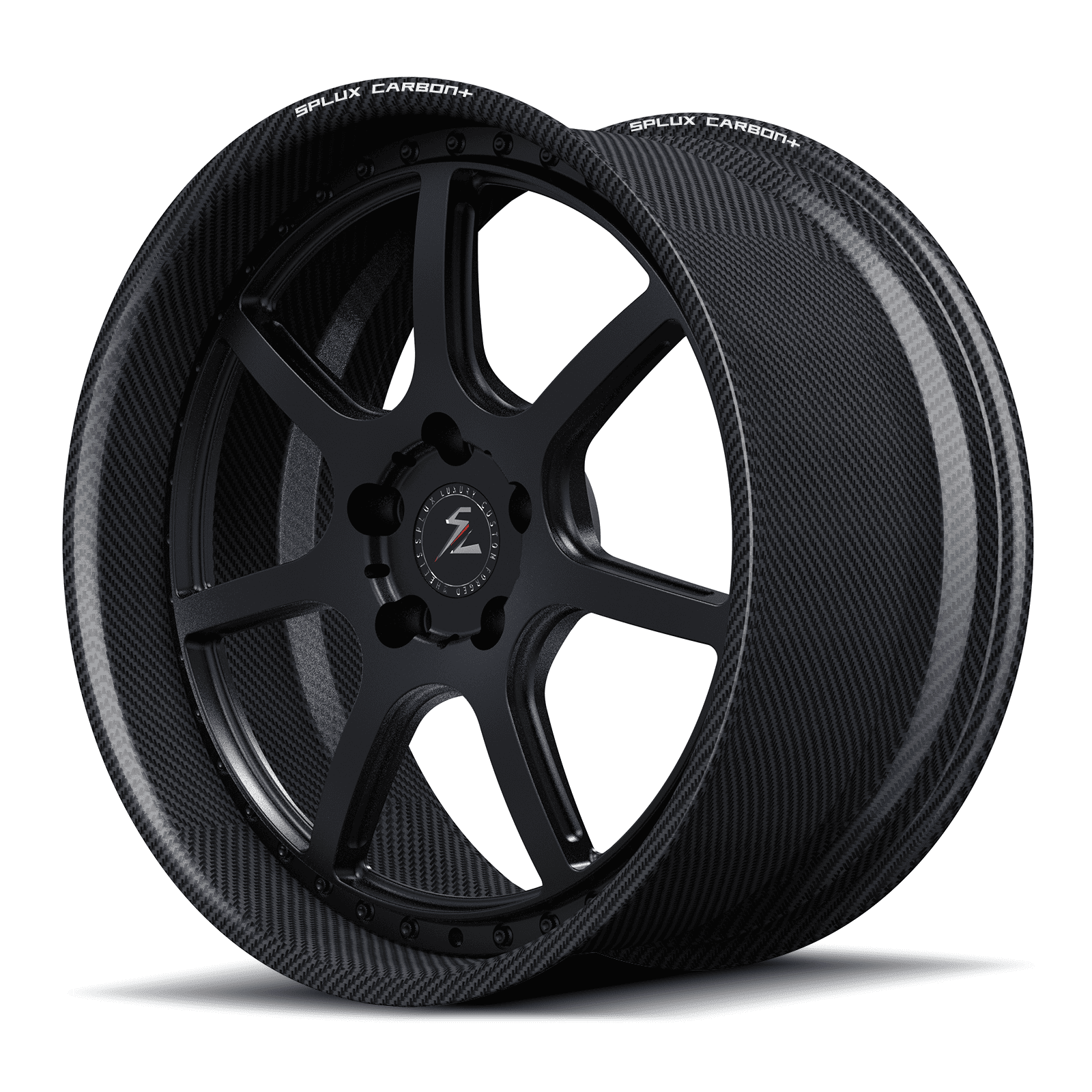 RCF-14 matte black forged wheels for M4 - deep dish carbon fiber alloys