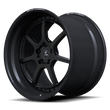 RCF-14 matte black forged wheels for 2015 BMW M4 - deep dish 6-spoke rims