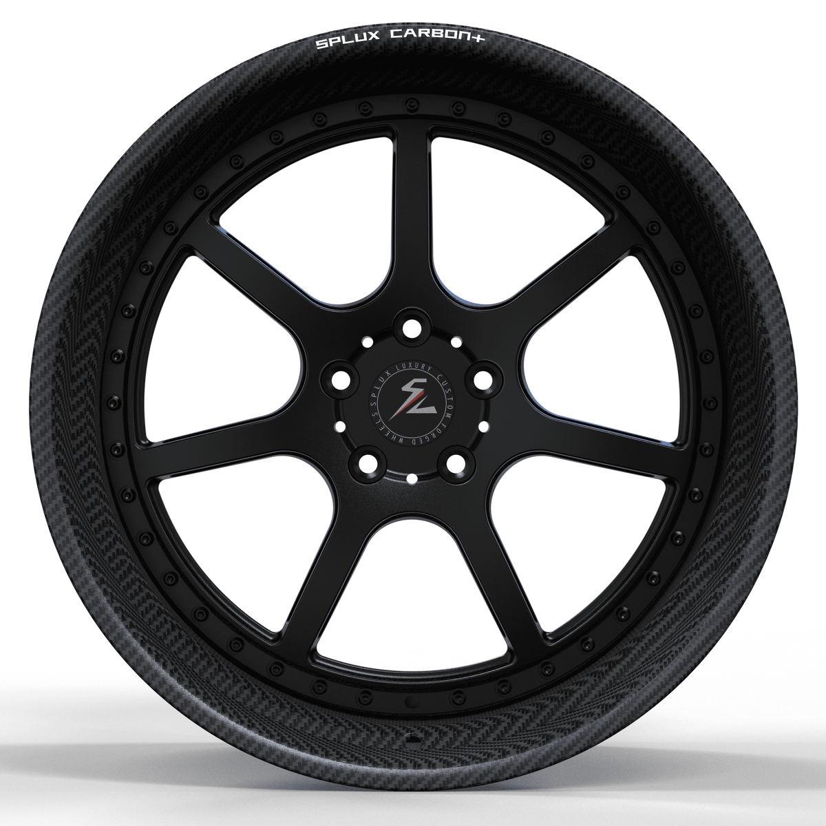 RCF-14 matte black forged wheels for BMW M4 - concave custom wheels