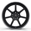 RCF-14 matte black forged wheels for BMW M4 - concave custom wheels