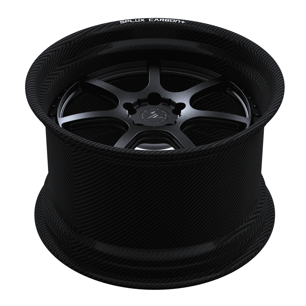 RCF-14 matte black forged wheels for BMW M4 - 6-spoke aftermarket rims