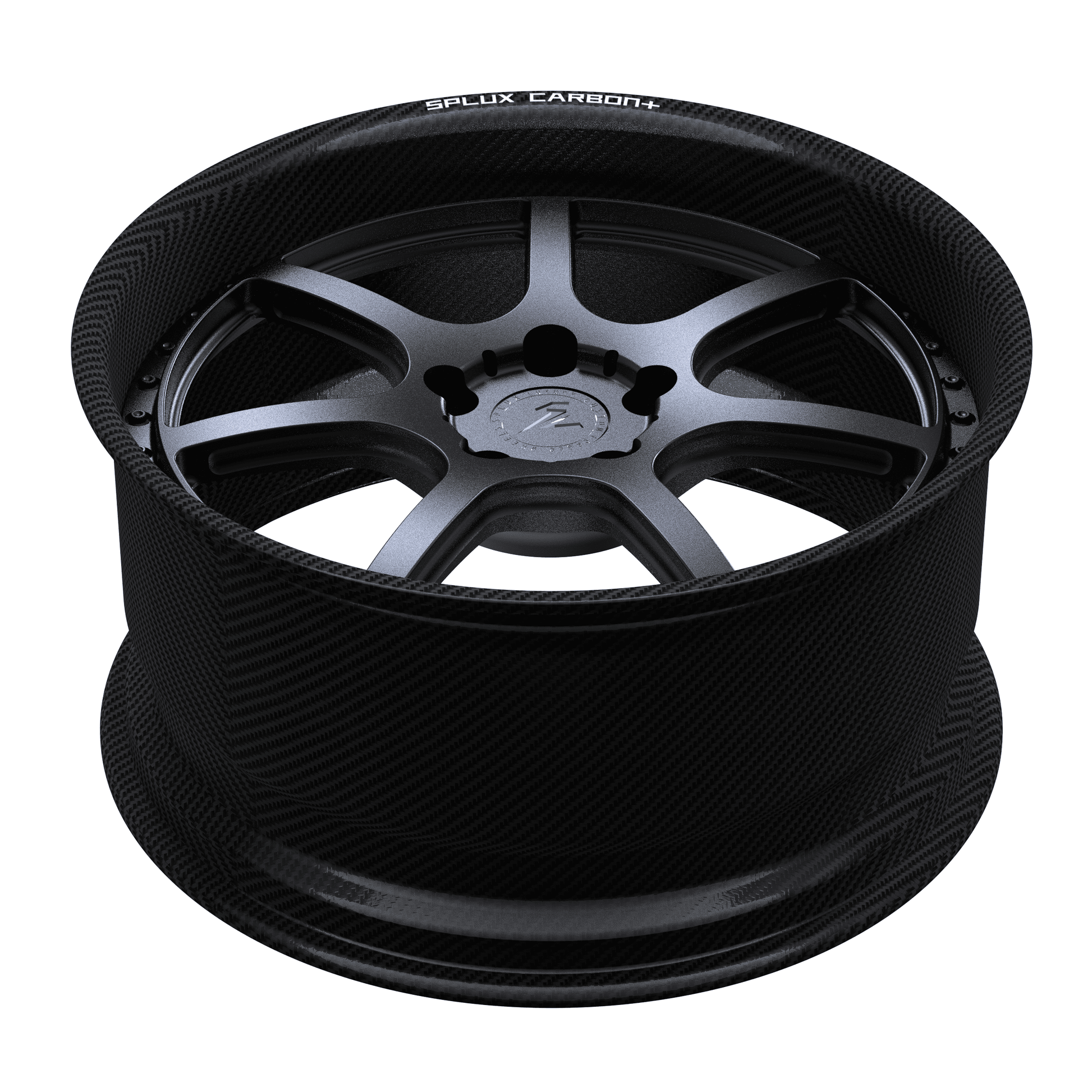 RCF-14 matte black forged wheels for BMW M4 - 6-spoke aftermarket rims