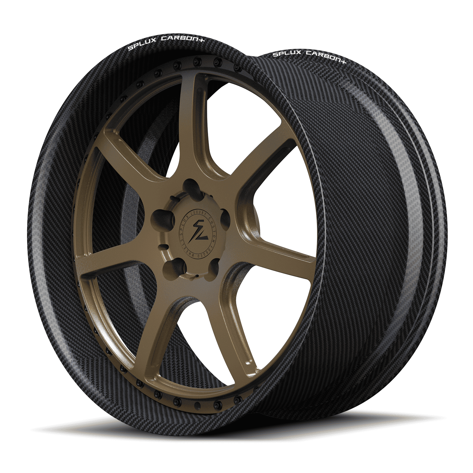 RCF-14 matte bronze forged wheels for BMW M4 - 2-piece carbon fiber alloys