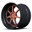 RCF-14 rose gold forged wheels for M4 - deep dish aftermarket alloys