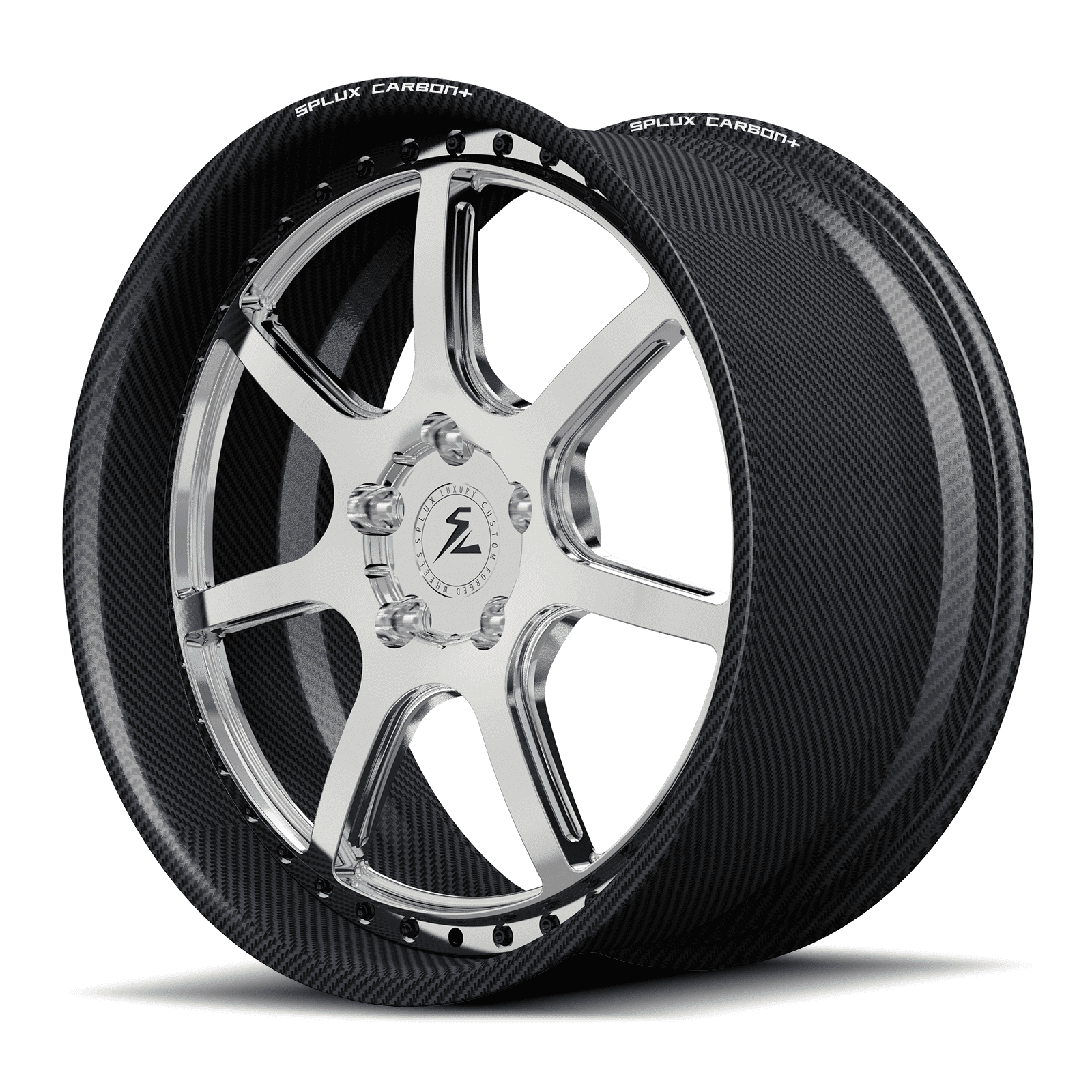 RCF-14 polished forged wheels for M4 - deep dish custom wheels