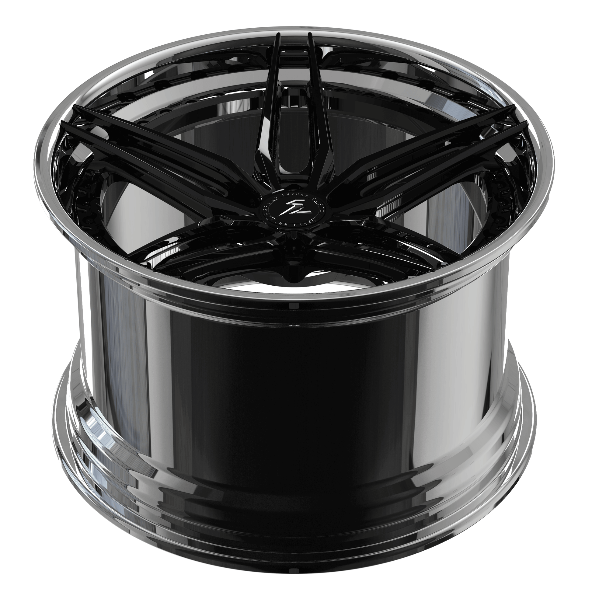 SA-01 2-piece custom forged rims for Charger - luxury wheels