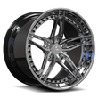 SA-01 black chrome polish lip forged wheels for Charger - aftermarket rims