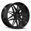 SA-02 all black forged wheels for Range Rover SVR - lightweight alloys
