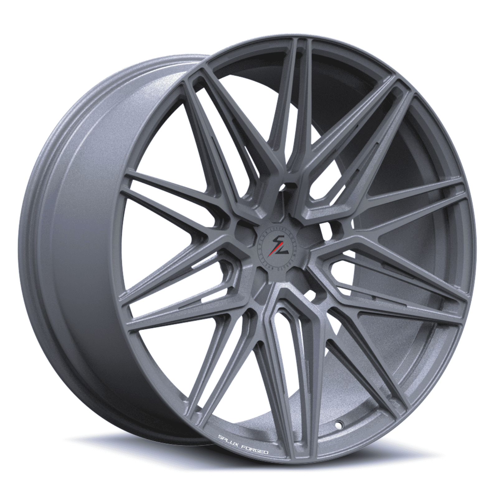 SA-02 satin gunmetal forged wheels for Range Rover SVR - monoblock rims