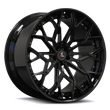 SA-07 luxury forged wheels - aggressive 2-piece aftermarket alloys