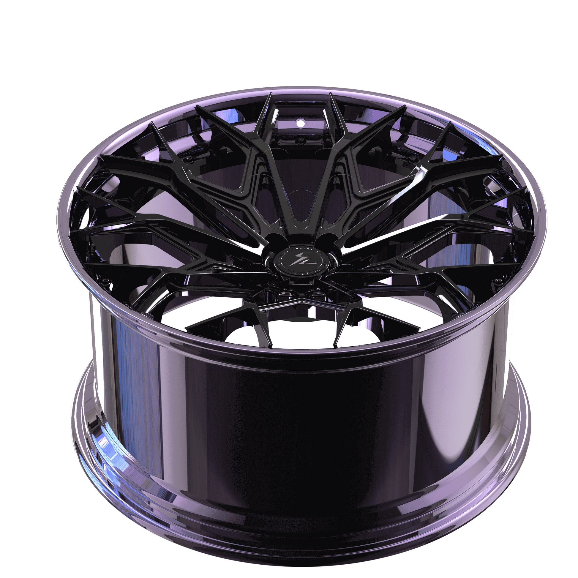 2018,2017 Dodge Challenger staggered wheels,forged 2-piece aftermarket deep lip wheels,20inch,aggressive,black,purple,SA-07.