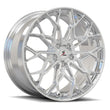 SA-07M polished aluminum forged wheels for Chevrolet 1500 - aggressive aftermarket alloys