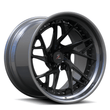 Splux SC-01 custom forged 2-piece deep concave multi-spoke wheels for Chevy Impala — three-quarter angle.