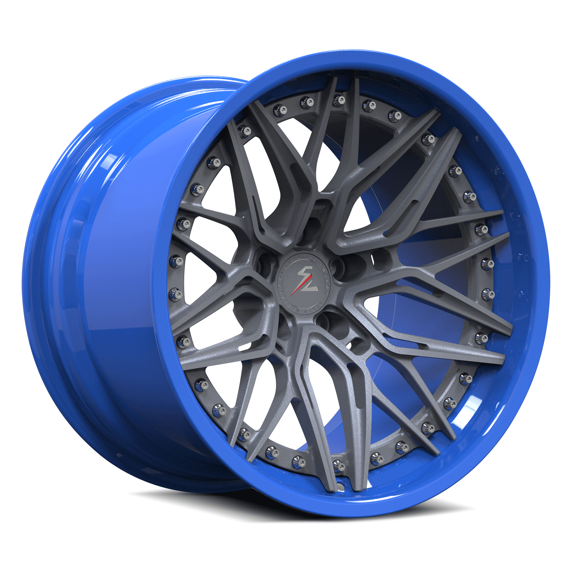 SC-02 super concave custom forged rims for 2008 Porsche Cayman - aftermarket alloys