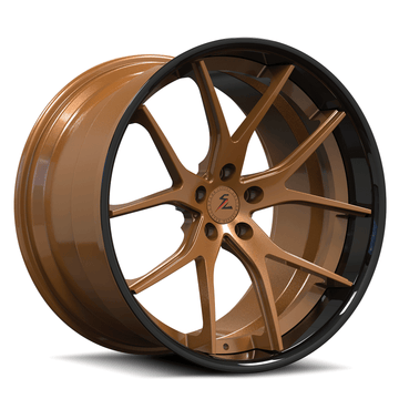 SC-04 Custom Super Concave Piano Black, Ivory White Wheels