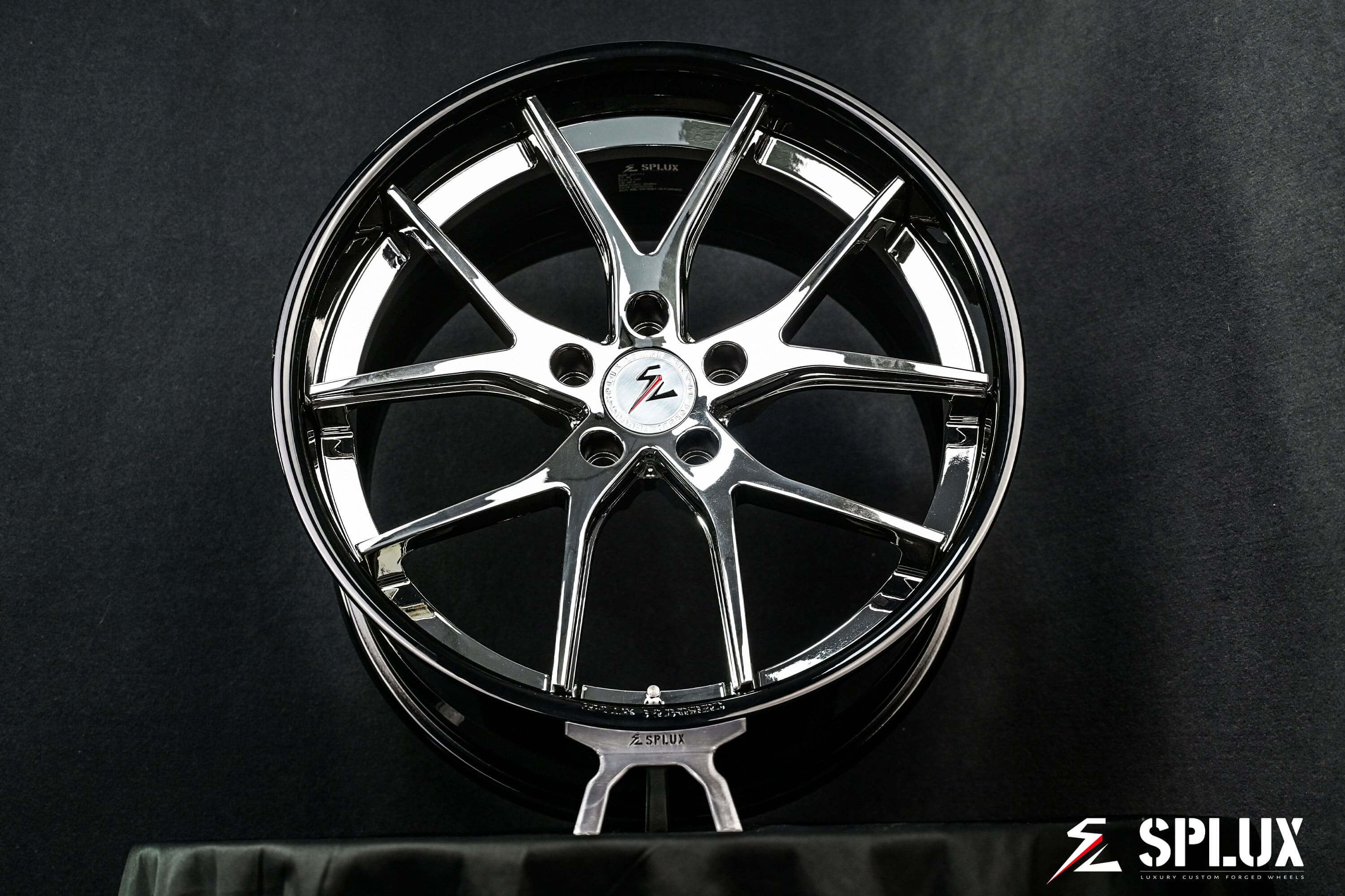 SC-04 Custom C8 Corvette Stingray/Z51 Chrome Concave 20x9 21x12, 19x8.5 20x11