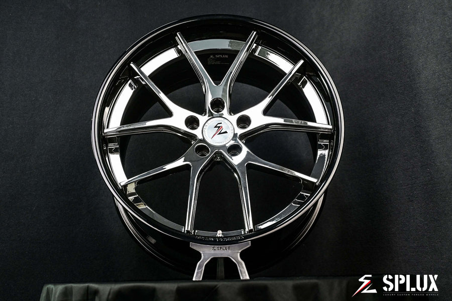 SC-04 Custom C8 Corvette Stingray/Z51 Chrome Concave 20x9 21x12, 19x8.5 20x11