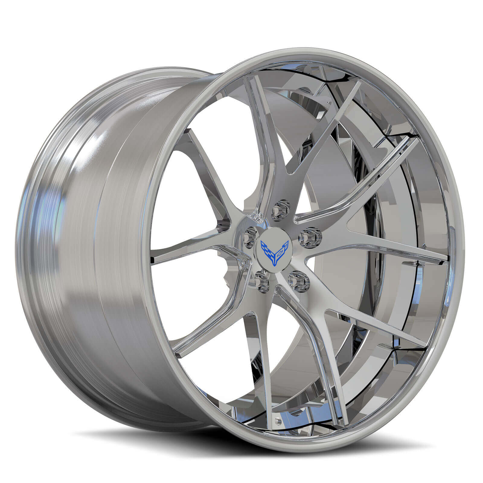 SC-04 concave polished forged wheels for GMC Vandura - aftermarket rims