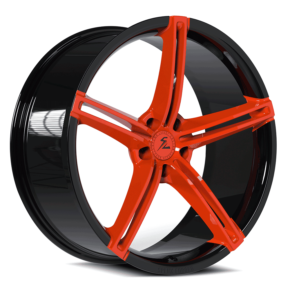 Camaro 5-spoke wheels with a deep concave look. Tailored to your Camaro’s specs, available in 16-26 inches.