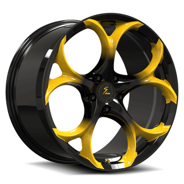 SC-07M Corvette C8 Stingray/Z51 Competition Yellow 19x8.5 20x11, 20x9 21x12