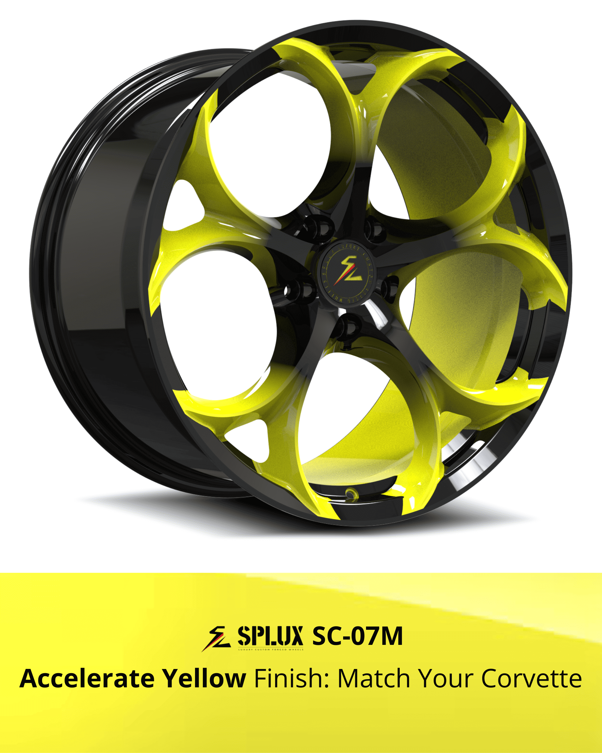 Concave Corvette C8 Stingray/Z51 Custom Forged Wheels:SC-07M