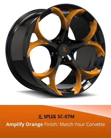 SC-07M Corvette C8 Stingray/Z51 Amplify Orange 19x8.5 20x11, 20x9 21x12