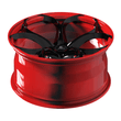 SC-07M black red deep concave forged wheels for GTO - aftermarket rims