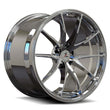 SC-08M chrome y-spoke lightweight forged wheels for 2012 Porsche 911 S - custom rims