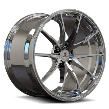 SC-08M chrome y-spoke lightweight forged wheels for 2012 Porsche 911 S - custom rims