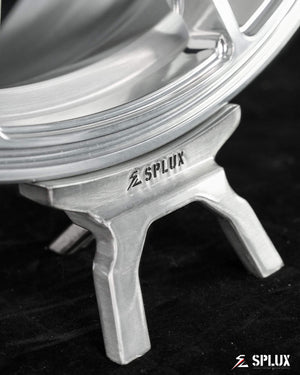 Custom wheels on C7 with a 10-spoke style. 6061-T6 fully forged aftermarket super concave rims in 19,20 inch.