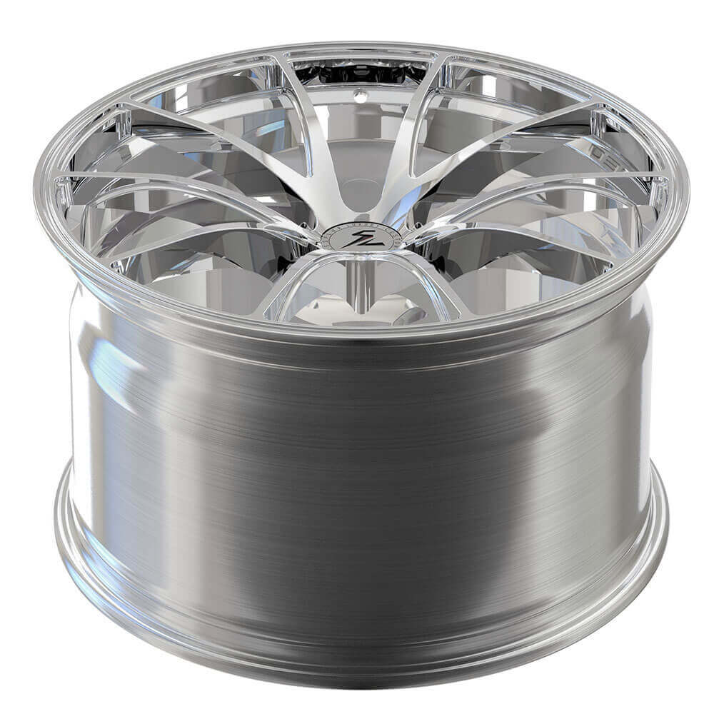 SC-08M polished y-spoke lightweight forged rims for 911 S - custom wheels