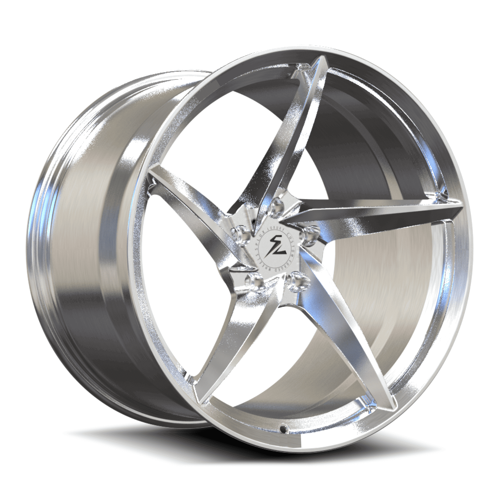 SC-09M Custom Super Concave Forged Brushed Aluminum Wheels