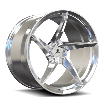 SC-09M Custom Super Concave Forged Brushed Aluminum Wheels