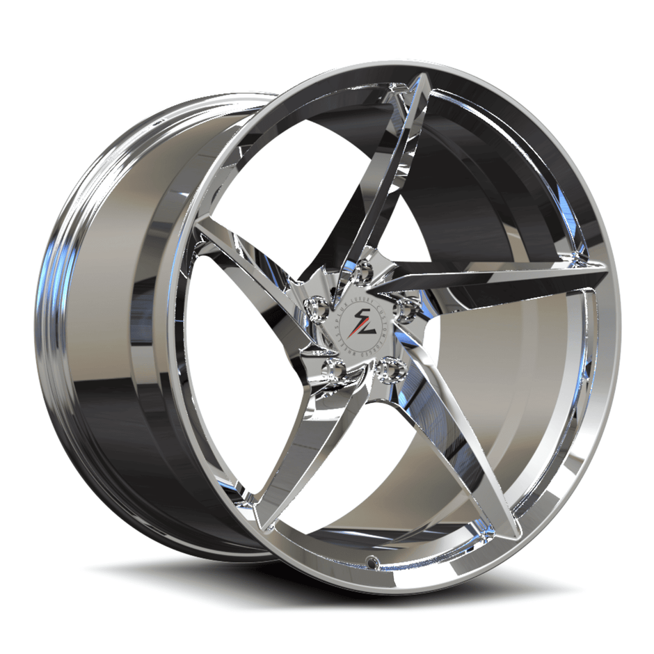 Custom 5 Spoke Wheels: Forged Monoblock, 2/3-Piece - Splux Luxury Wheels