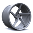 Splux SC-09M satin gunmetal forged monoblock deep concave wheels for Dodge Challenger RT Scat Pack Widebody — muted finish view.