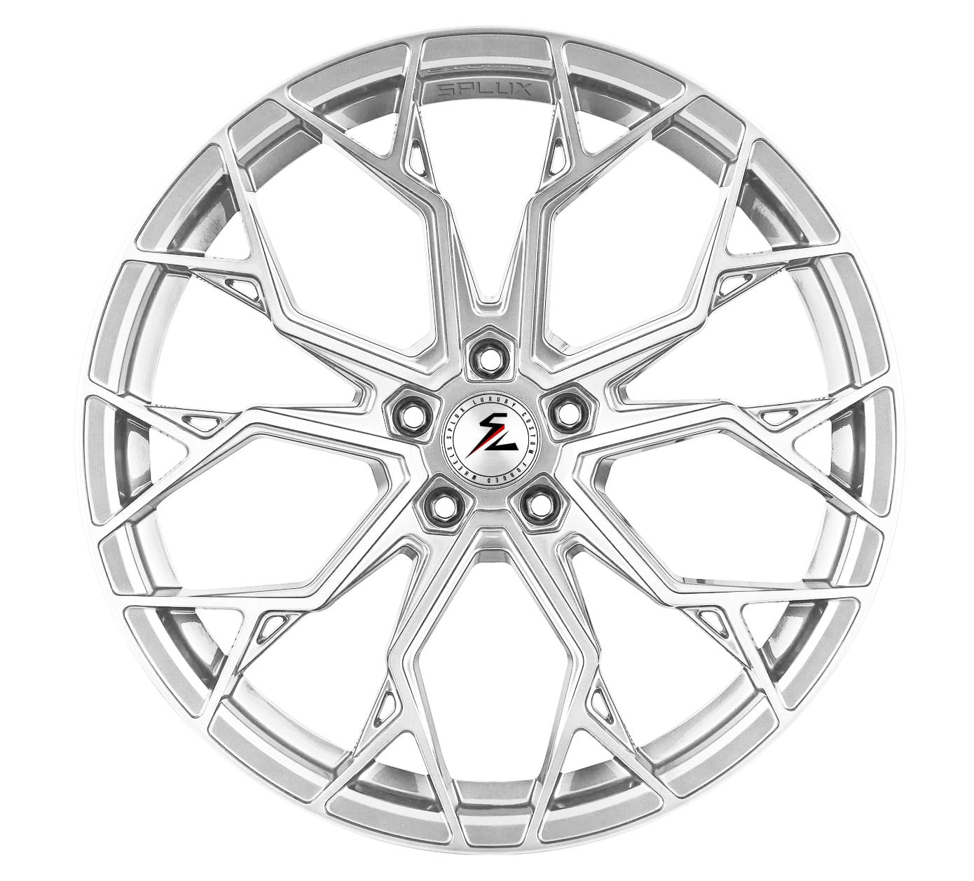 SC-10M polished forged alloys for Mercedes-AMG CLE 53 - deep concave custom wheels