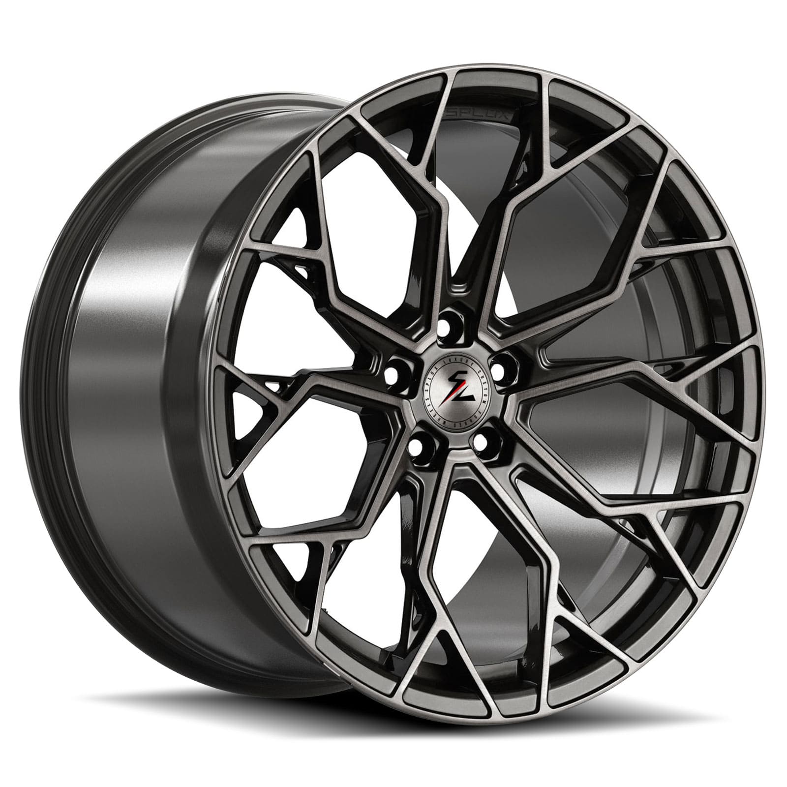 SC-10M brushed black forged wheels for 2025 Mercedes-AMG CLE 53 - deep concave custom rims