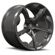 SC-13M gloss dark gunmetal forged wheels for Dodge Challenger Widebody - deep concave custom rims