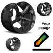 SC-13M forged wheels for Dodge Challenger Widebody - 5-spoke deep concave custom alloys
