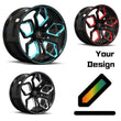 SC-15M custom design forged wheels for Chevrolet Corvette - lightweight alloys