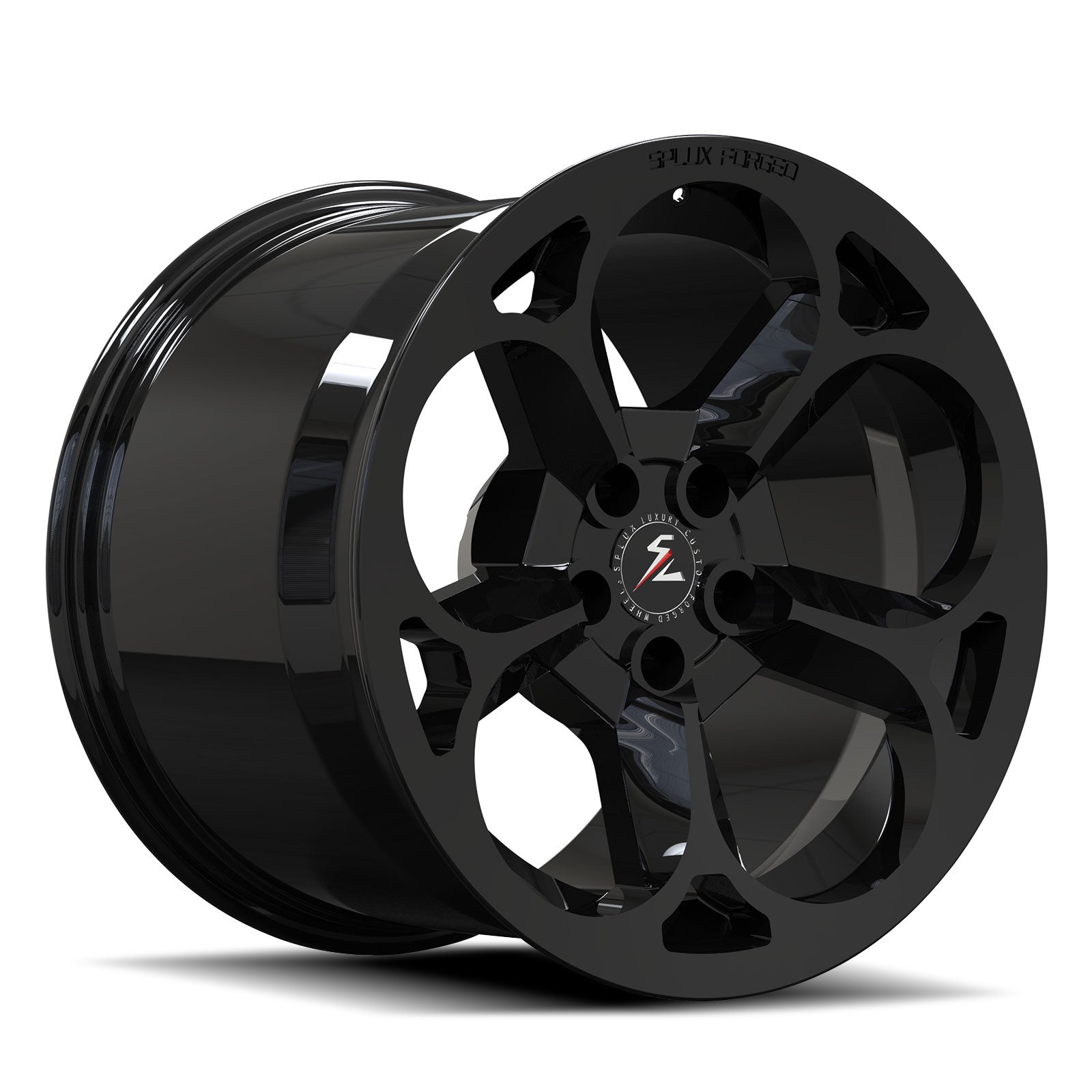 SC-17M gloss black forged wheels for Fiat 595 Abarth - aftermarket alloys