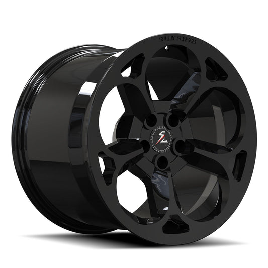 SC-17M gloss black forged wheels for Fiat 595 Abarth - aftermarket alloys