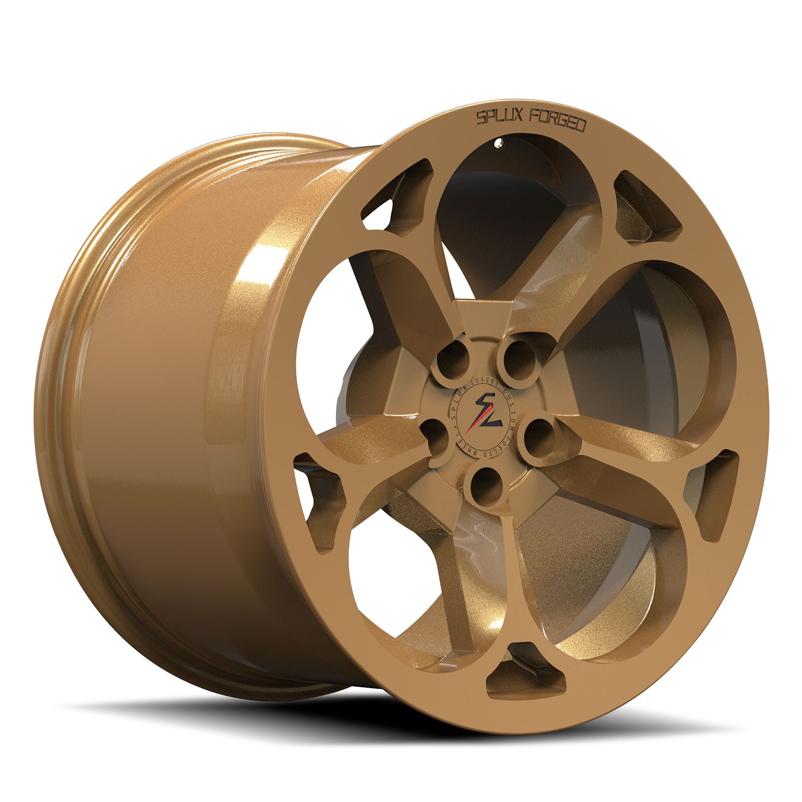 SC-17M gloss bronze forged wheels for the 595 Abarth - deep concave rims