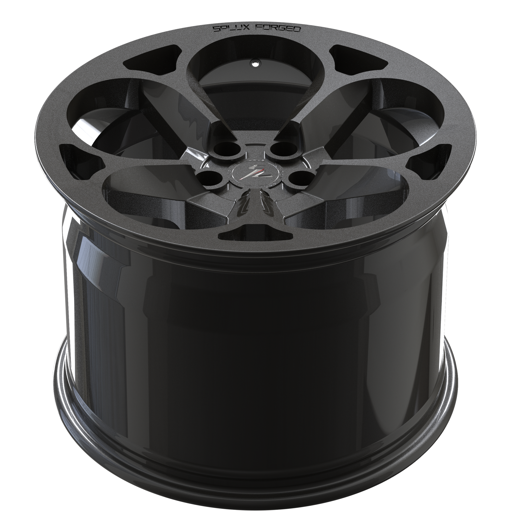 SC-17M gunmetal gray forged wheels for Fiat 595 - deep concave custom rims