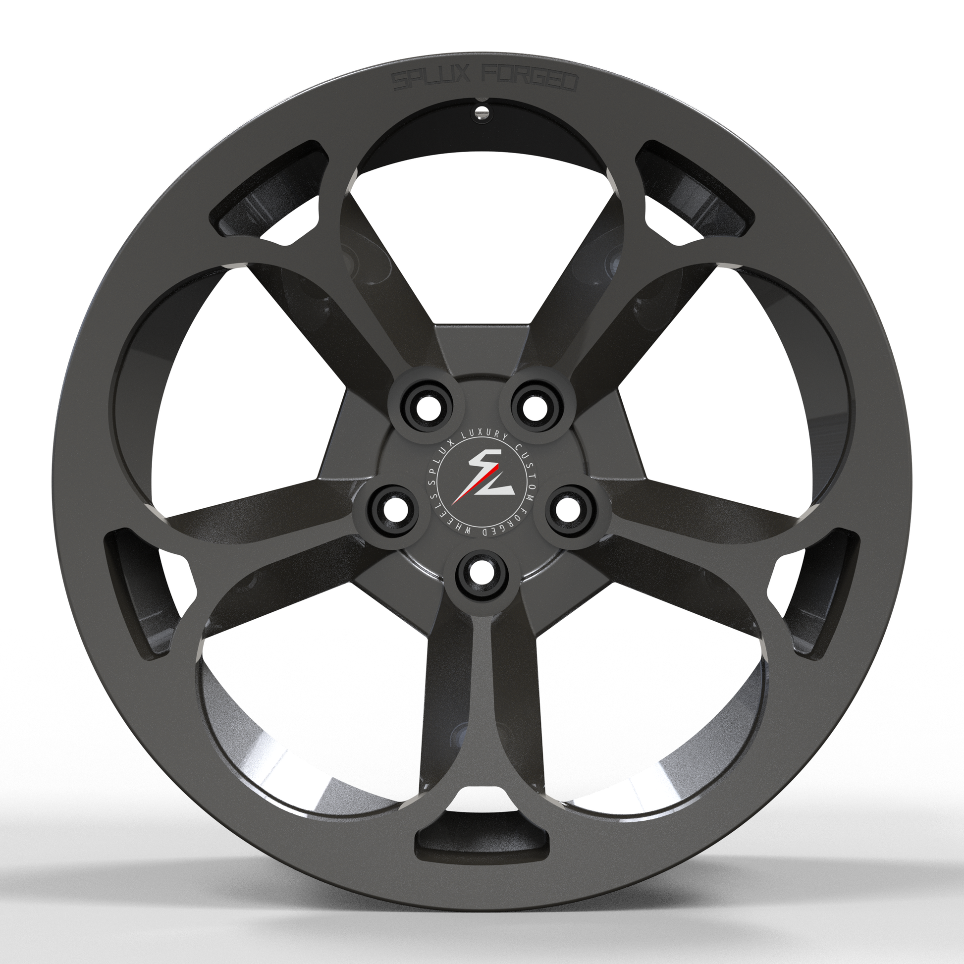 SC-17M gunmetal gray forged wheels for the Abarth - custom lightweight alloys