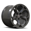 SC-17M gunmetal gray forged wheels for the 595 - deep concave rims