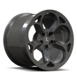SC-17M gunmetal gray forged wheels for Fiat 595 Abarth - custom aftermarket rims