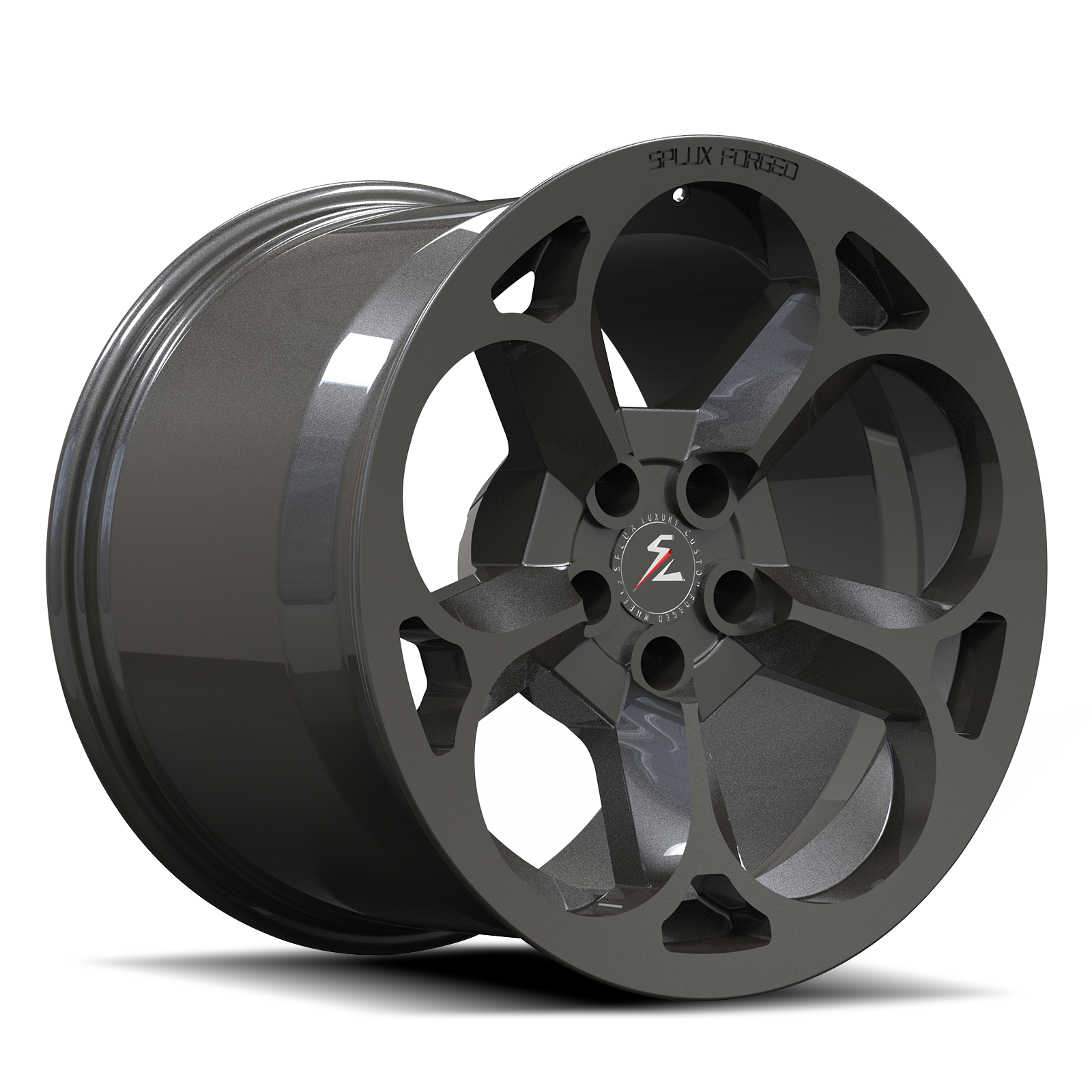 SC-17M gunmetal gray forged wheels for Fiat 595 Abarth - custom aftermarket rims